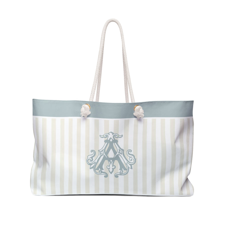 Coastal Cabana Weekender Tote