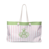 Coastal Cabana Weekender Tote