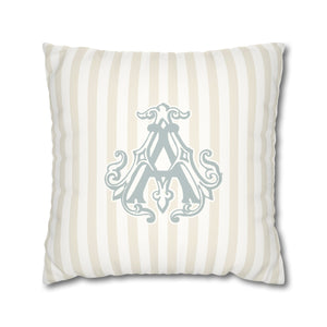 Coastal Cabana Personalized Pillow