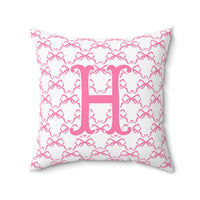 Preppy Pumpkin Patch Coordinating Personalized Pillow