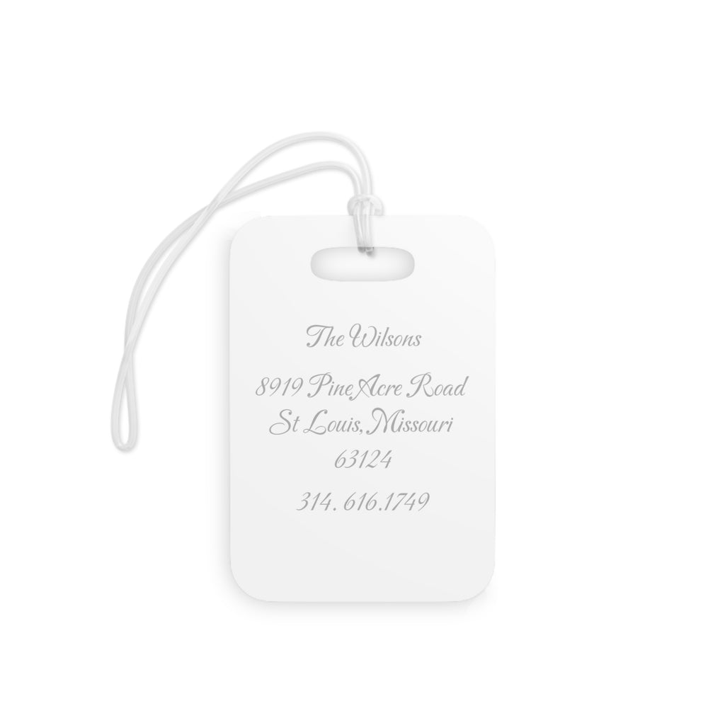 Botanical Collection Luggage Tag