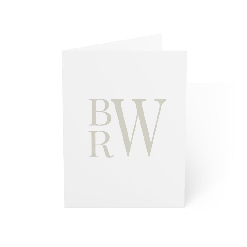 Stacked Monogram Stationery