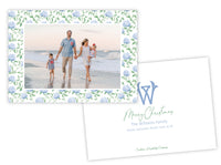 Garden Hydrangea Holiday Card