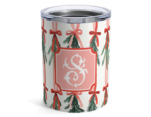 Garland Bows 10oz Tumbler