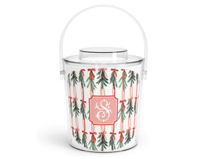 Garland Bows Acrylic Ice Bucket