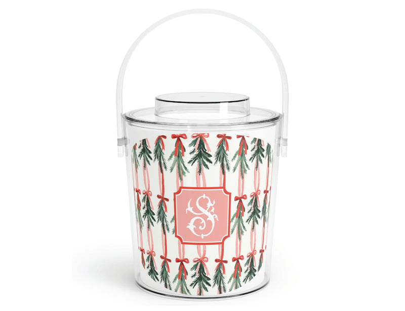 Garland Bows Acrylic Ice Bucket