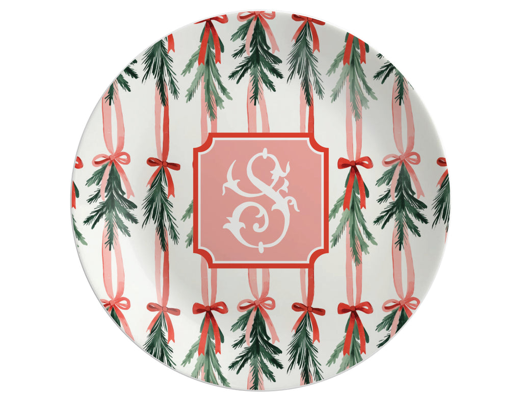 Garland Bows Shatterproof Plate