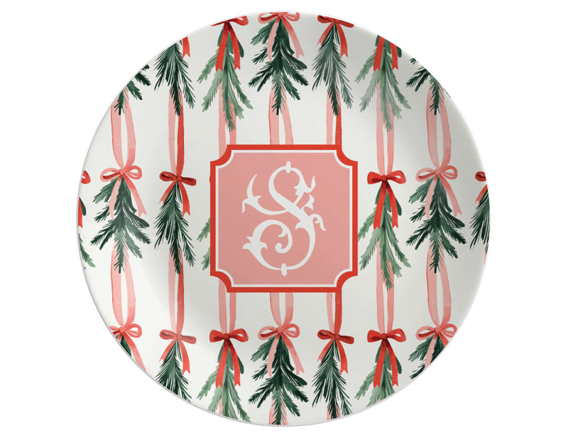 Garland Bows Shatterproof Plate
