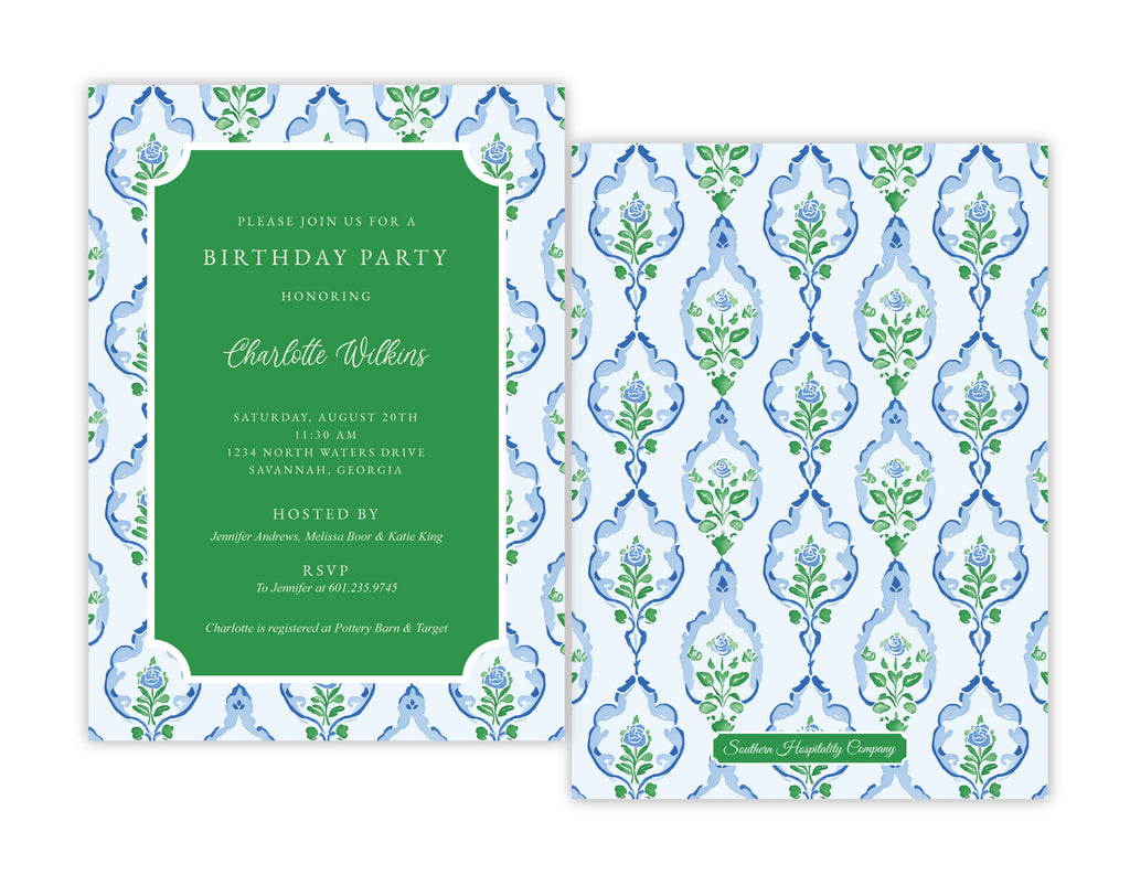 Heirloom Ivy Invitation