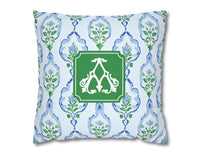Heirloom Ivy Personalized Pillow