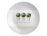 Heritage Topiary Shatterproof Plate