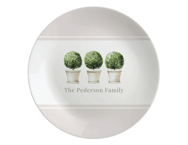 Heritage Topiary Shatterproof Plate – Southern Hospitality Co.