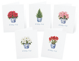 Holiday Botanical Fold-Over Stationery