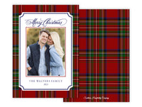 Holiday Plaid Holiday Card