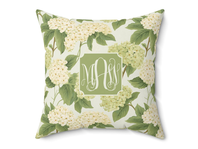 Hortensias Personalized Pillow