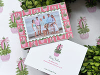 Carnation Christmas Holiday Card