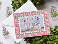 Carnation Christmas Holiday Card