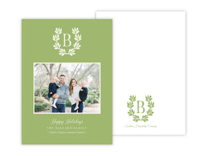Juniper Wreath Holiday Card