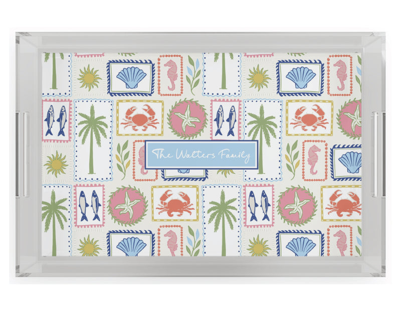 La Dolce Vita Acrylic Serving Tray