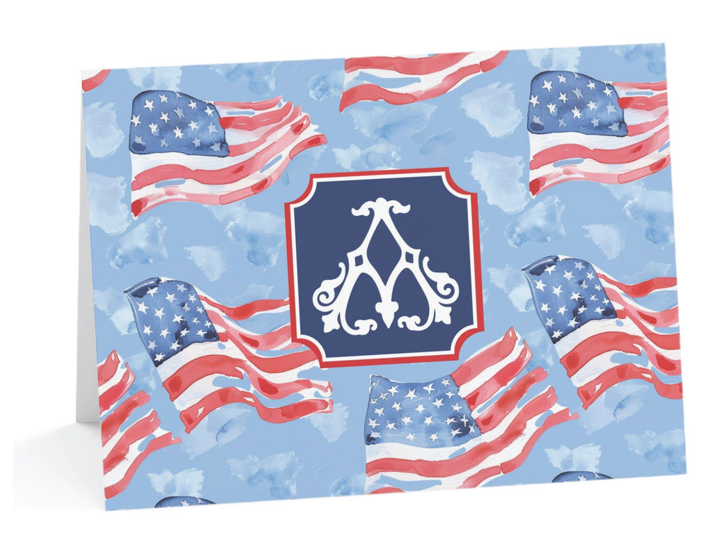 Liberty Fold-Over Stationery