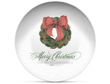 Magnolia Wreath Shatterproof Plate