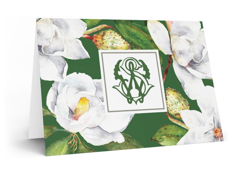 Magnolia Foldover Stationery