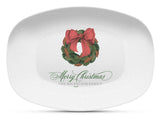 Magnolia Wreath Shatterproof Platter