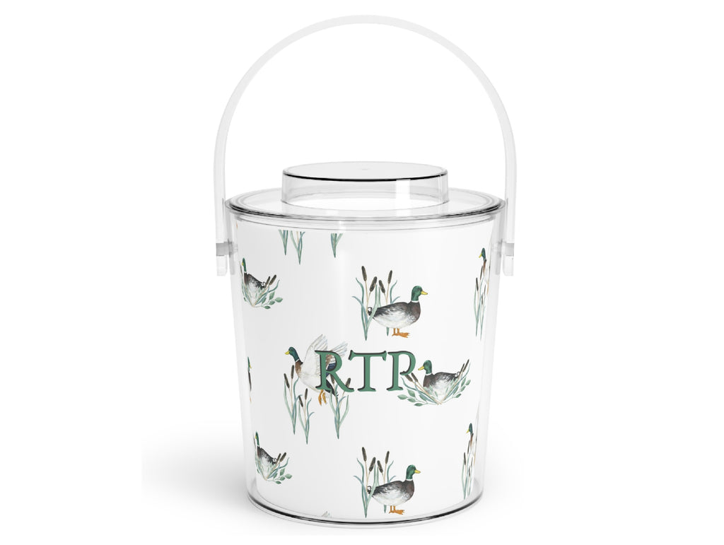 Mallards Acrylic Ice Bucket