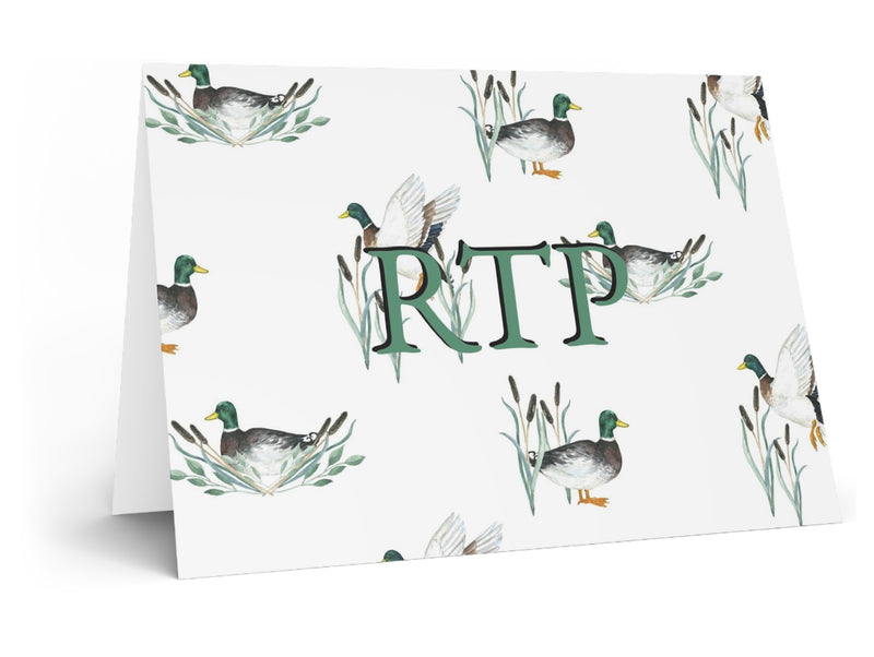 Mallards Fold-Over Stationery