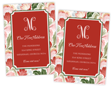 Merry Plumes Change of Address Cards, set of 24