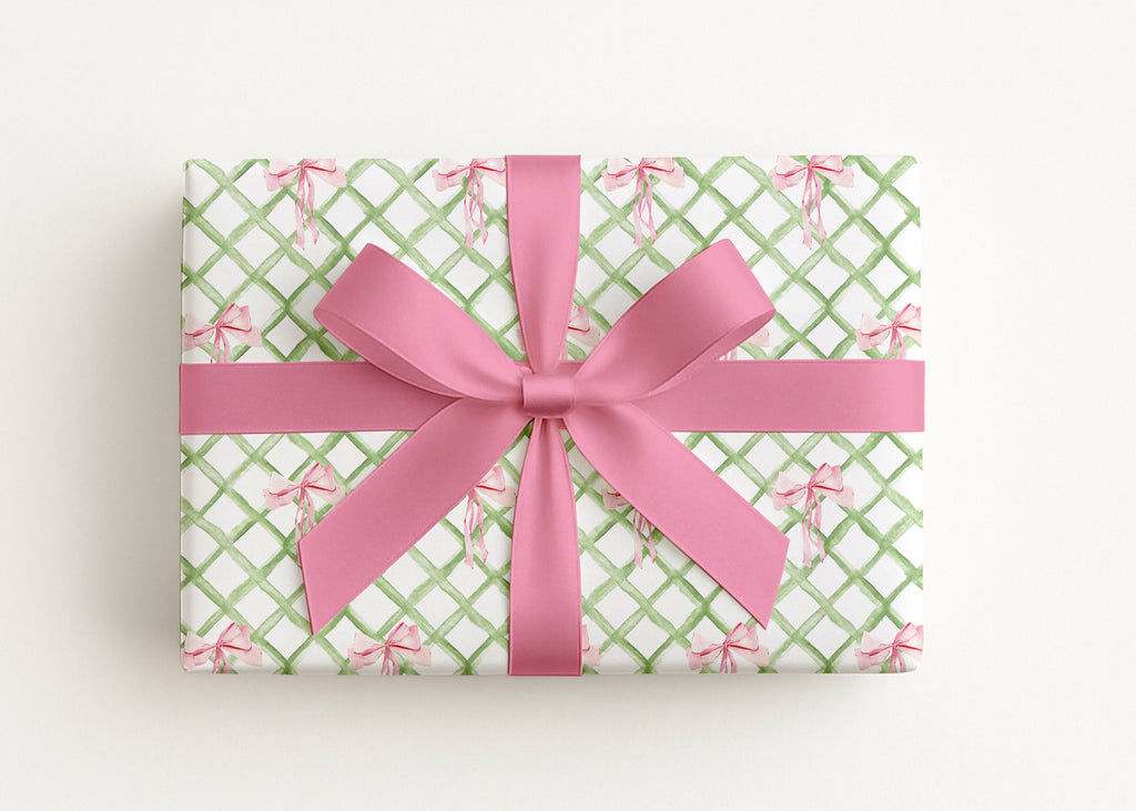 Lattice Grace Gift Wrap Roll
