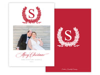 Savannah Wreath Holiday Card