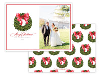 Holiday Card: Boxwood Wreath