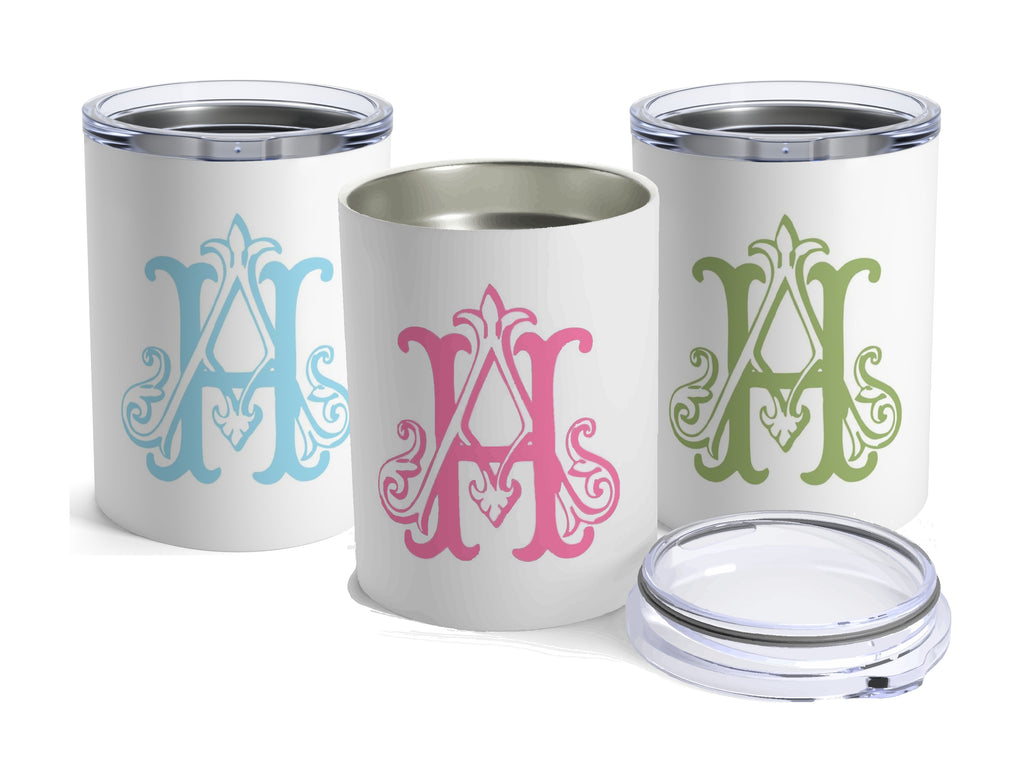 Monogrammed 10oz Tumbler