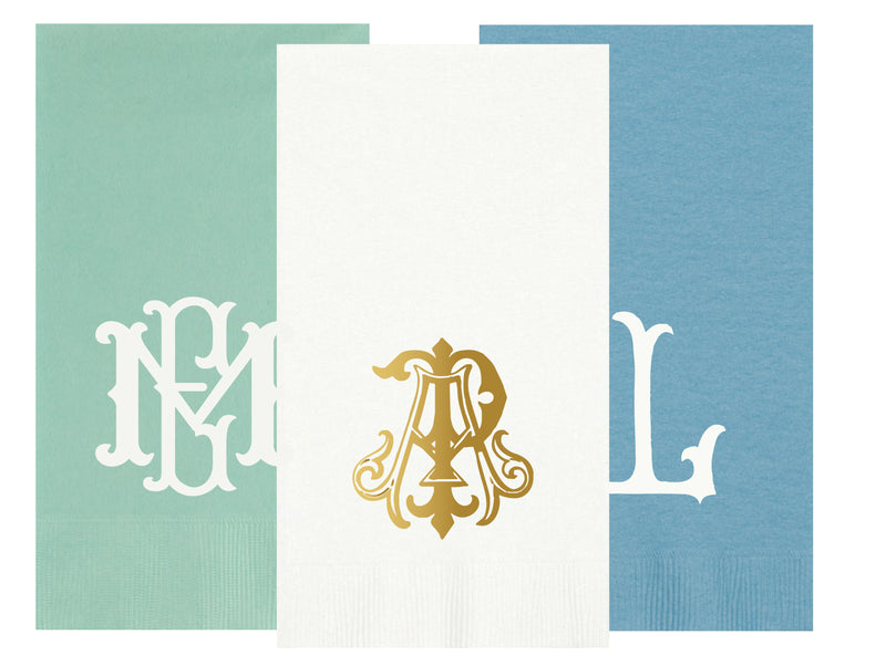 Monogrammed Guest Towels
