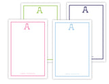 Monogrammed Notepad