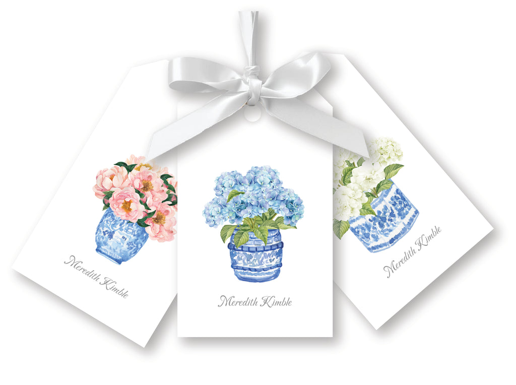 Botanical Gift Tags, Set of 20