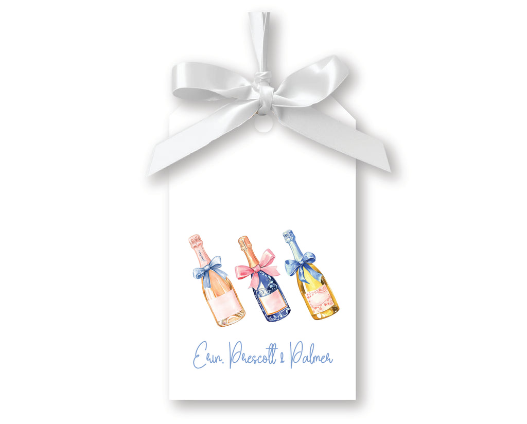 Bottle Service Gift Tags, Set of 20