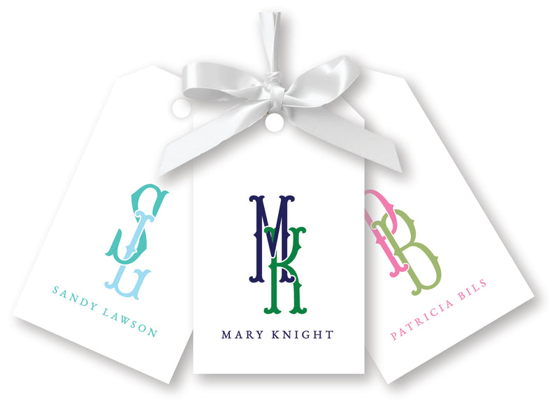 Fishtail Classic Gift Tags, Set of 20