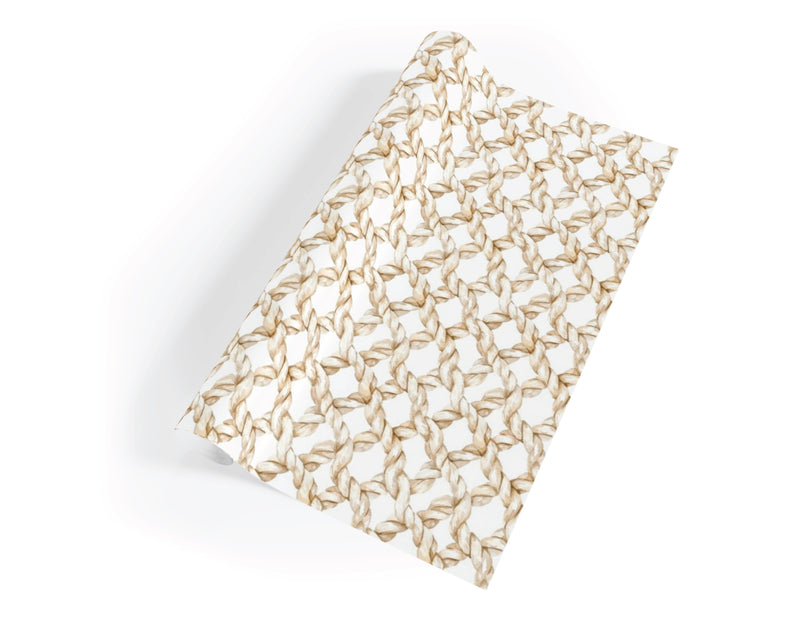 Nantucket Knot Gift Wrap Roll