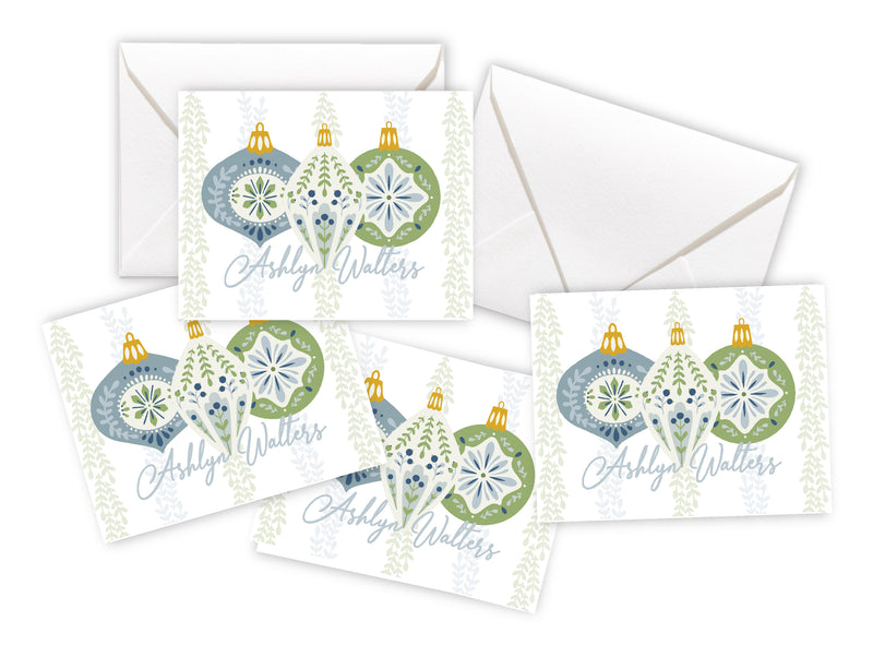 Nordic Ornaments Enclosure Cards
