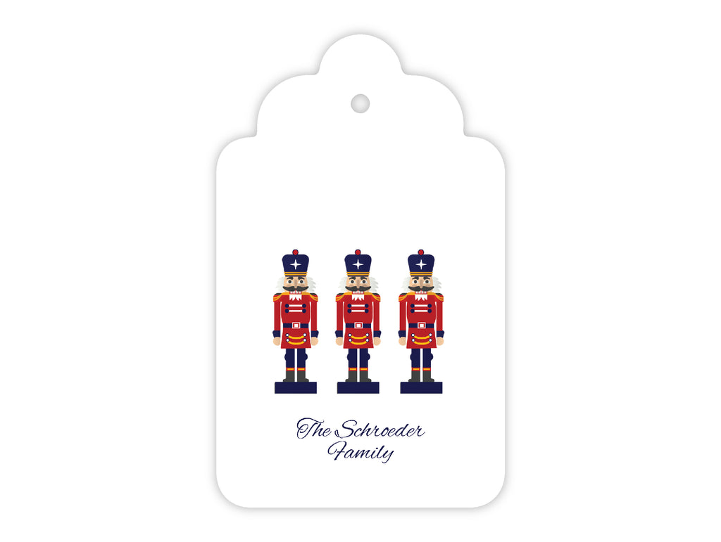 Nutcracker Gift Tags, Set of 20