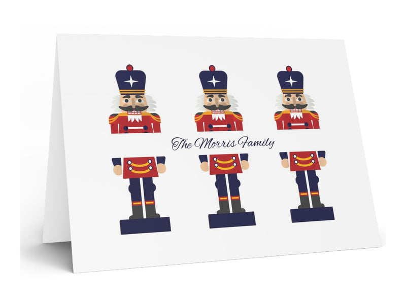 Nutcracker Fold-Over Stationery