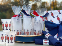 Nutcracker Frosted Cups, Set of 10