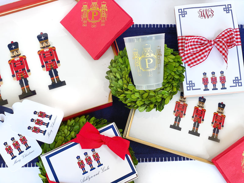 Nutcracker Fold-Over Stationery