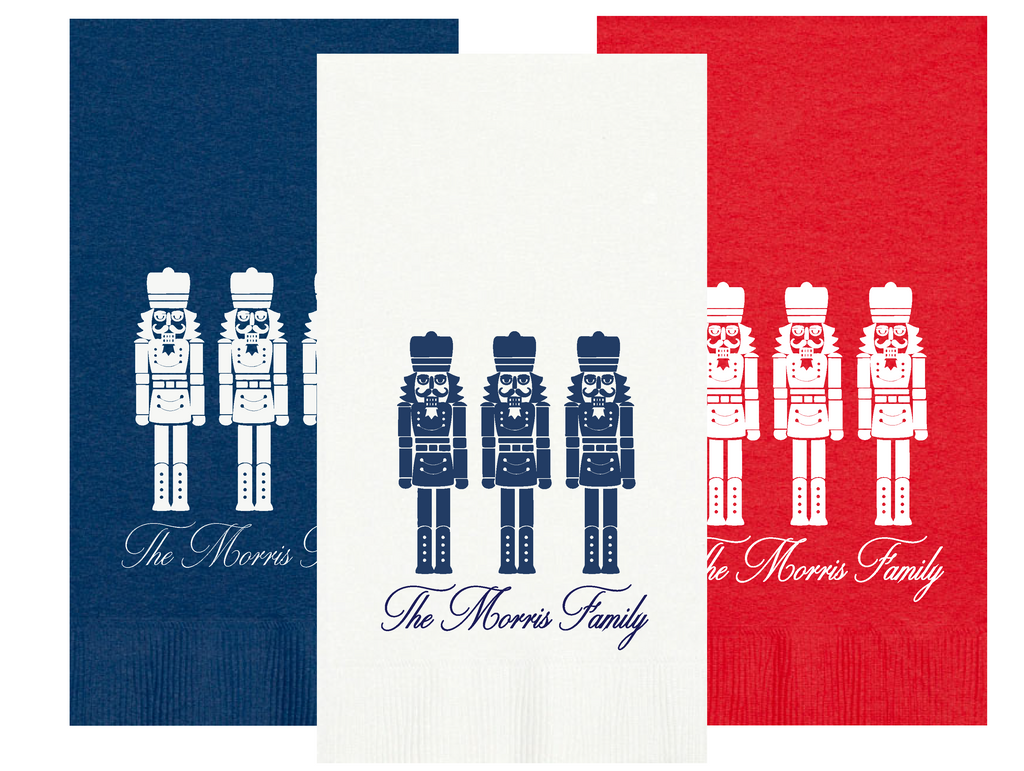 Nutcracker Guest Towels