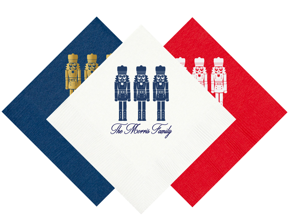 Nutcracker Cocktail Napkins