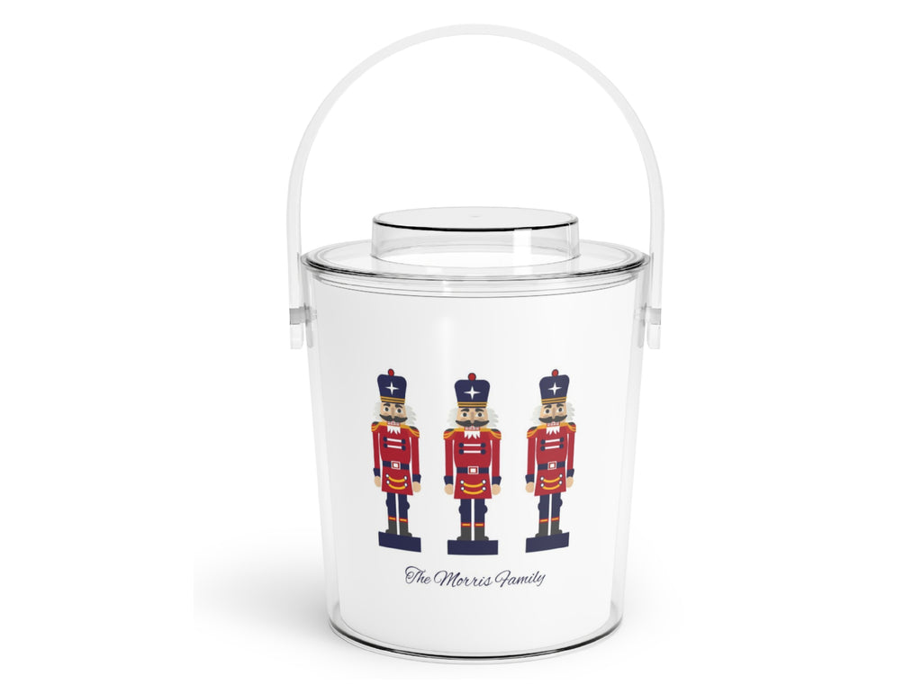 Nutcracker Acrylic Ice Bucket