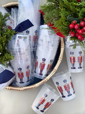 Nutcracker Frosted Cups, Set of 10