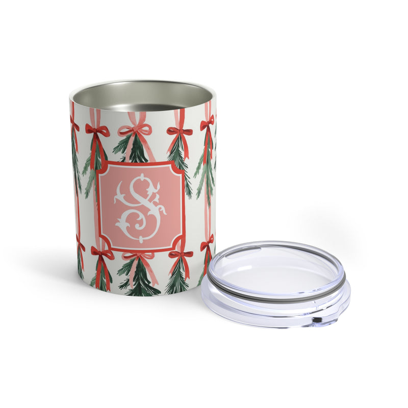 Garland Bows 10oz Tumbler
